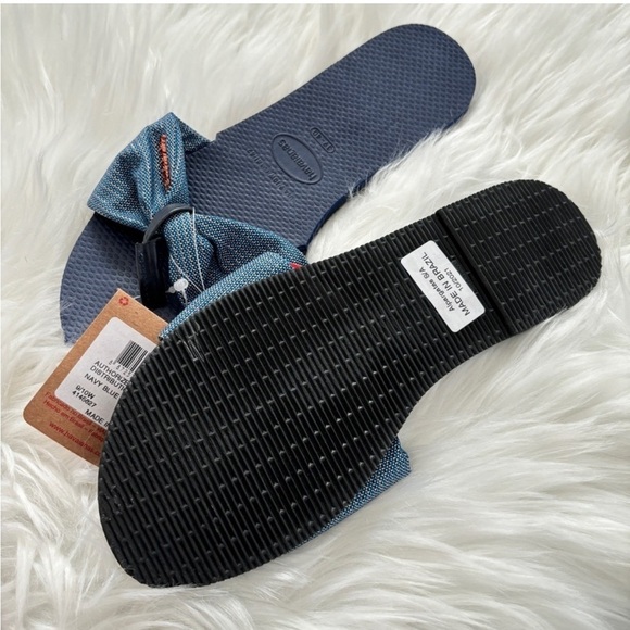 Havaianas Women's Blue Sandals - Picture 5 of 7